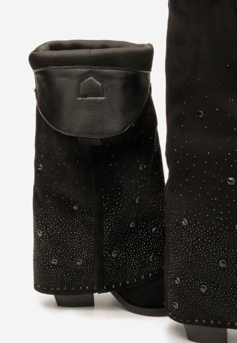 Millie fekete magassarkú csizma