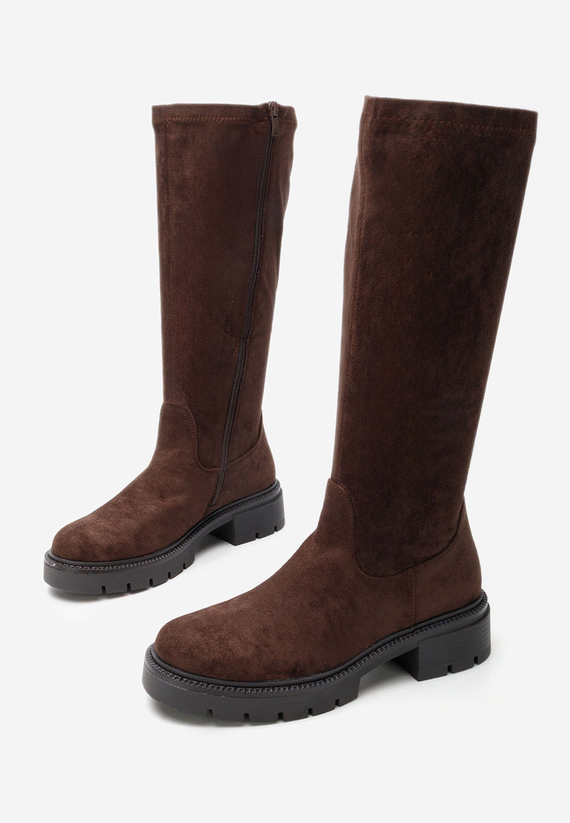 Nicoua barna női csizma