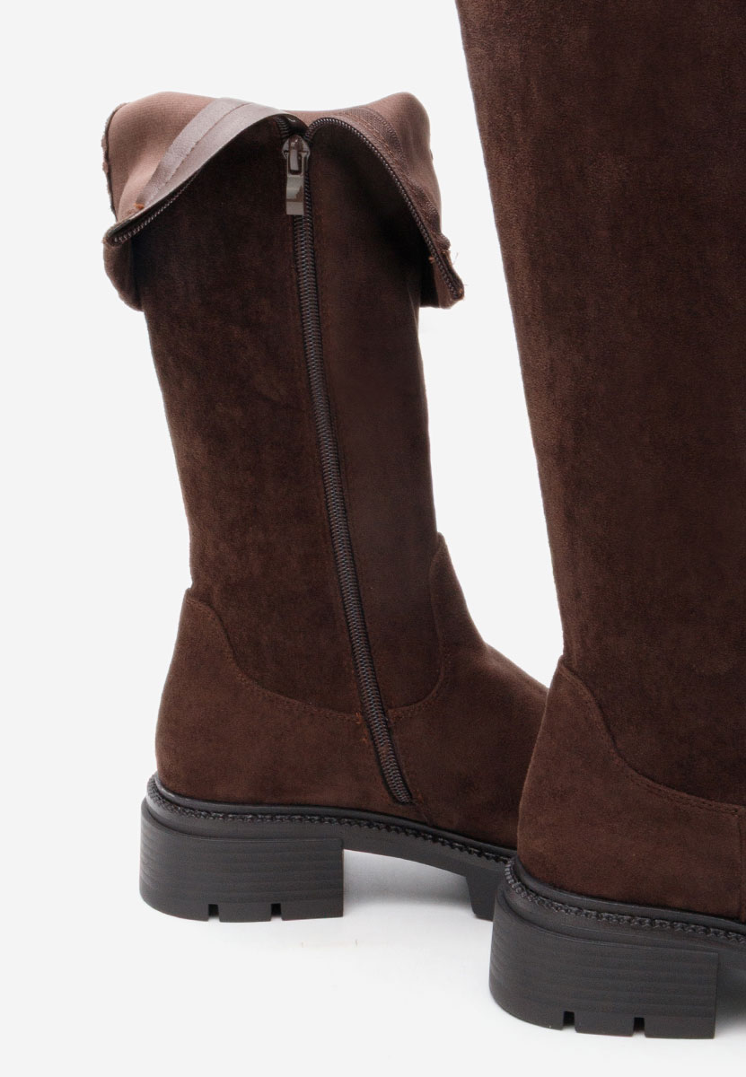 Nicoua barna női csizma