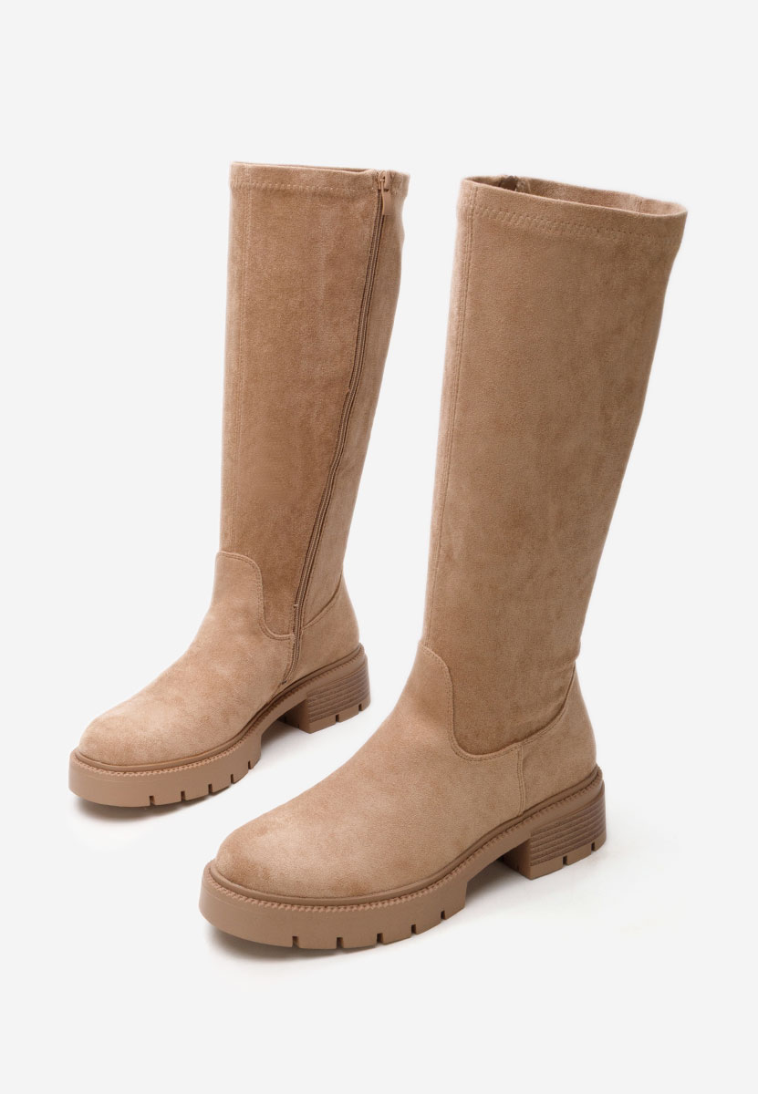 Nicoua khaki női csizma