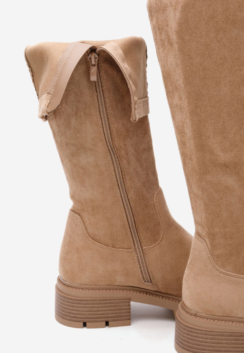 Nicoua khaki női csizma