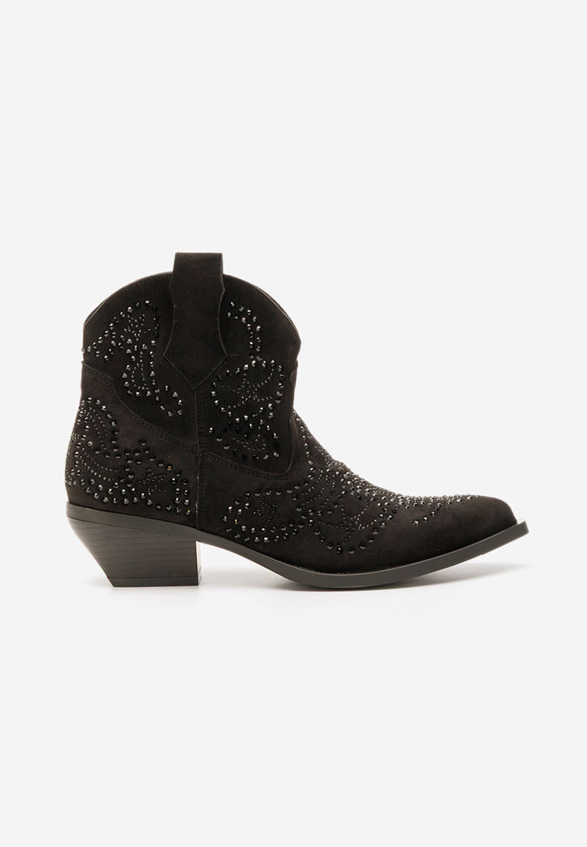 Ninna fekete cowboy csizma