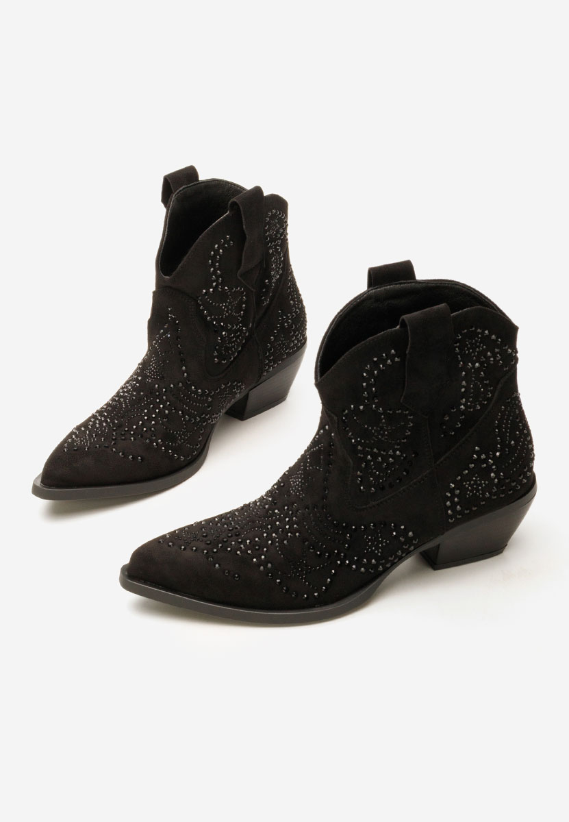 Ninna fekete cowboy csizma