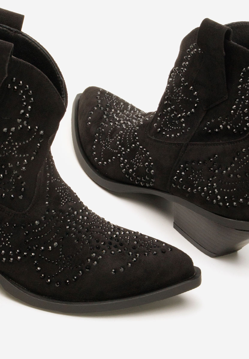 Ninna fekete cowboy csizma