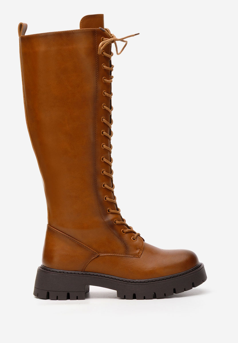 Hetie camel hosszú szárú bakancs 