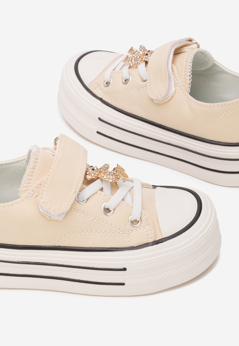 Miravia bézs lány tornacipő