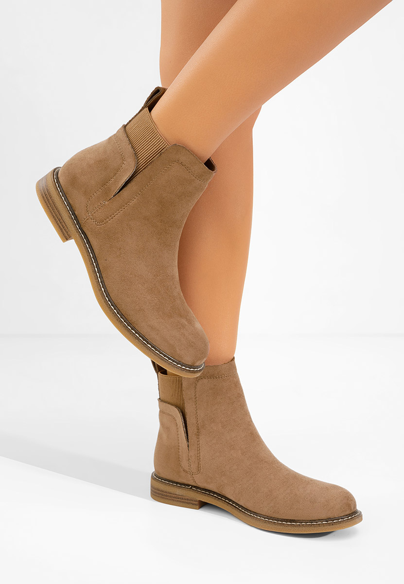 Torrenia khaki női bokacsizma