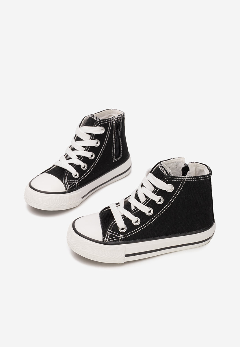 Denzel v2 fekete gyerek tornacipő