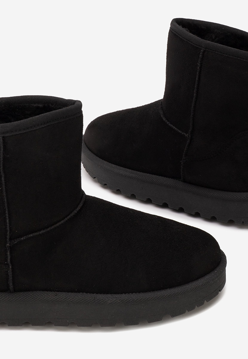 Patty fekete női téli bokacipő