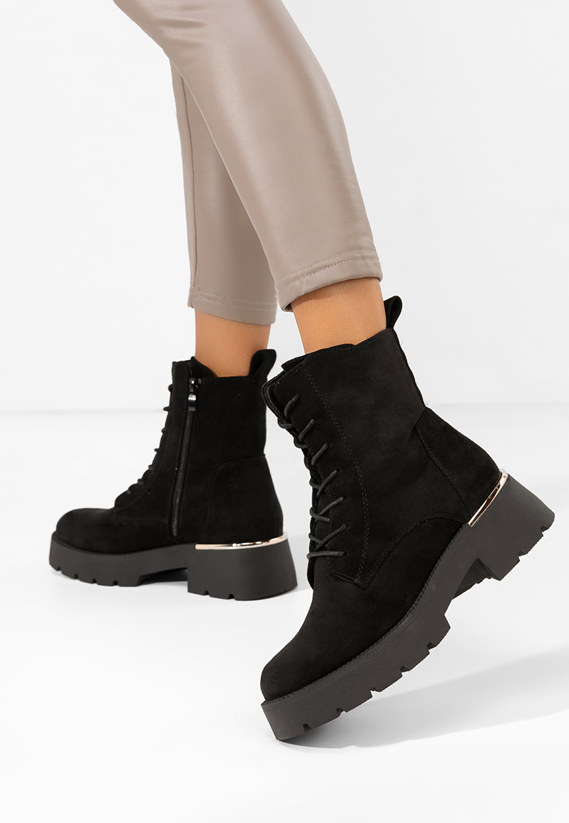 Maxine v2 fekete női bakancs