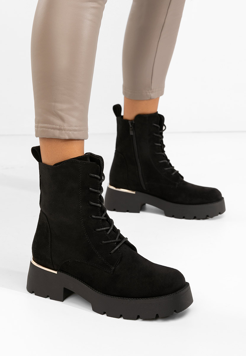 Maxine v2 fekete női bakancs