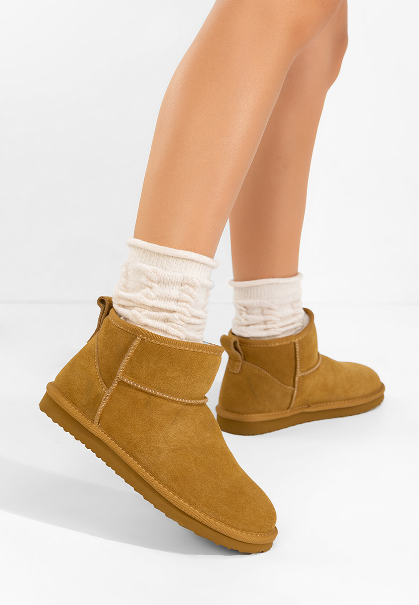 Isolira camel női téli csizma