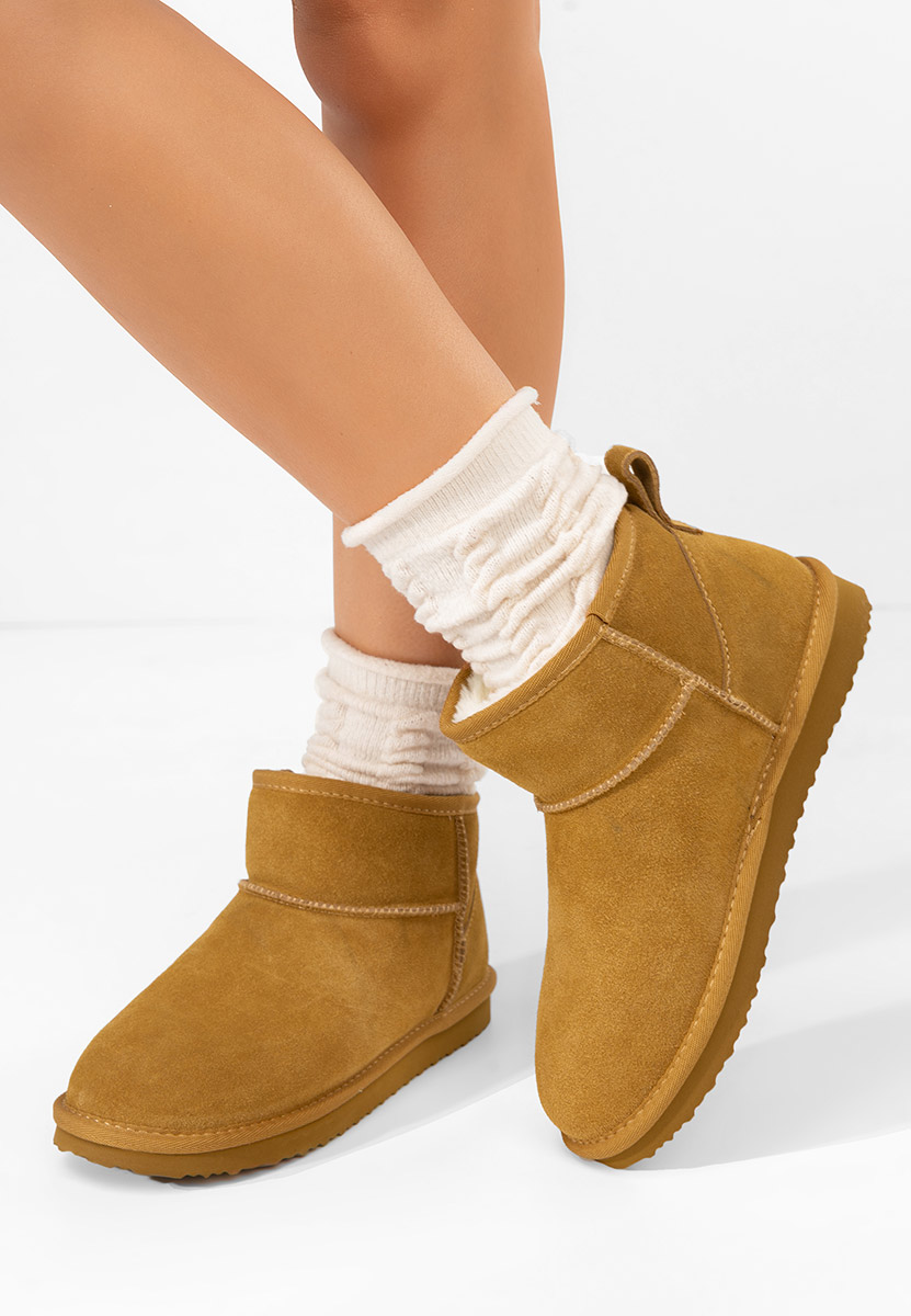 Isolira camel női téli csizma