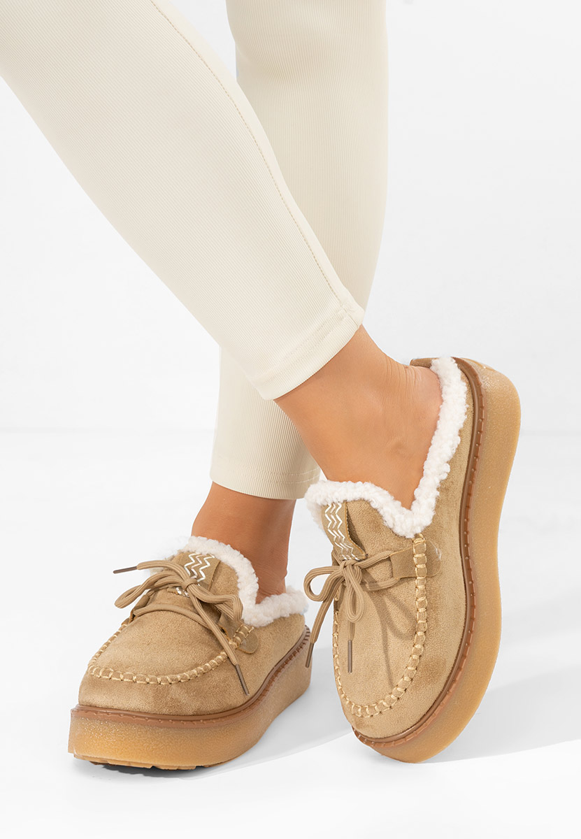 Seloria khaki női papucs