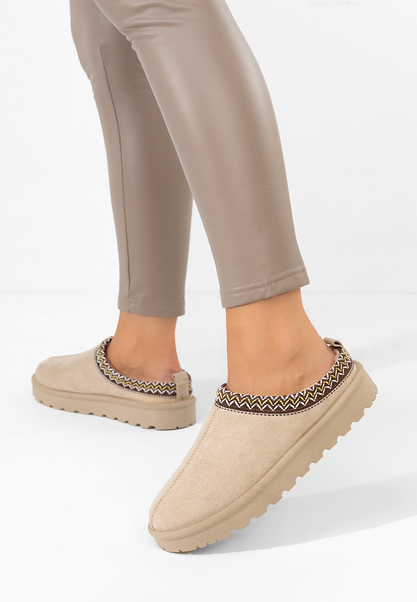 Airene bézs női papucs