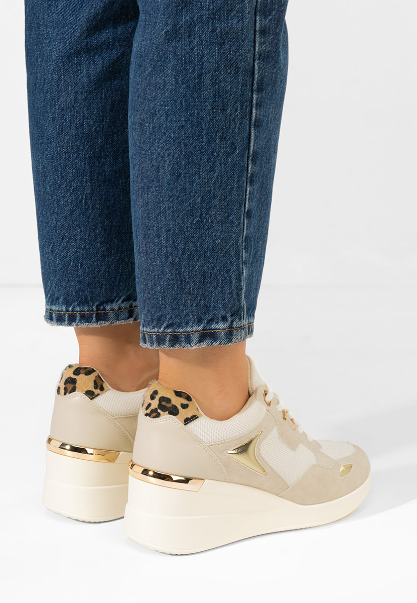 Karlie bézs női tornacipő