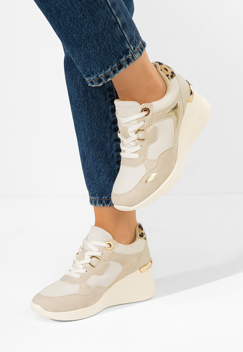 Karlie bézs női tornacipő