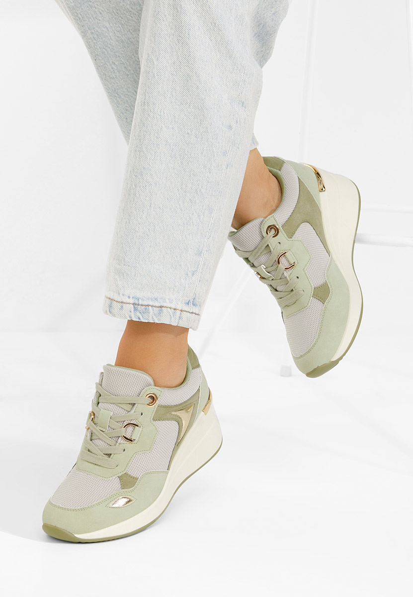 Karlie zöld női tornacipő