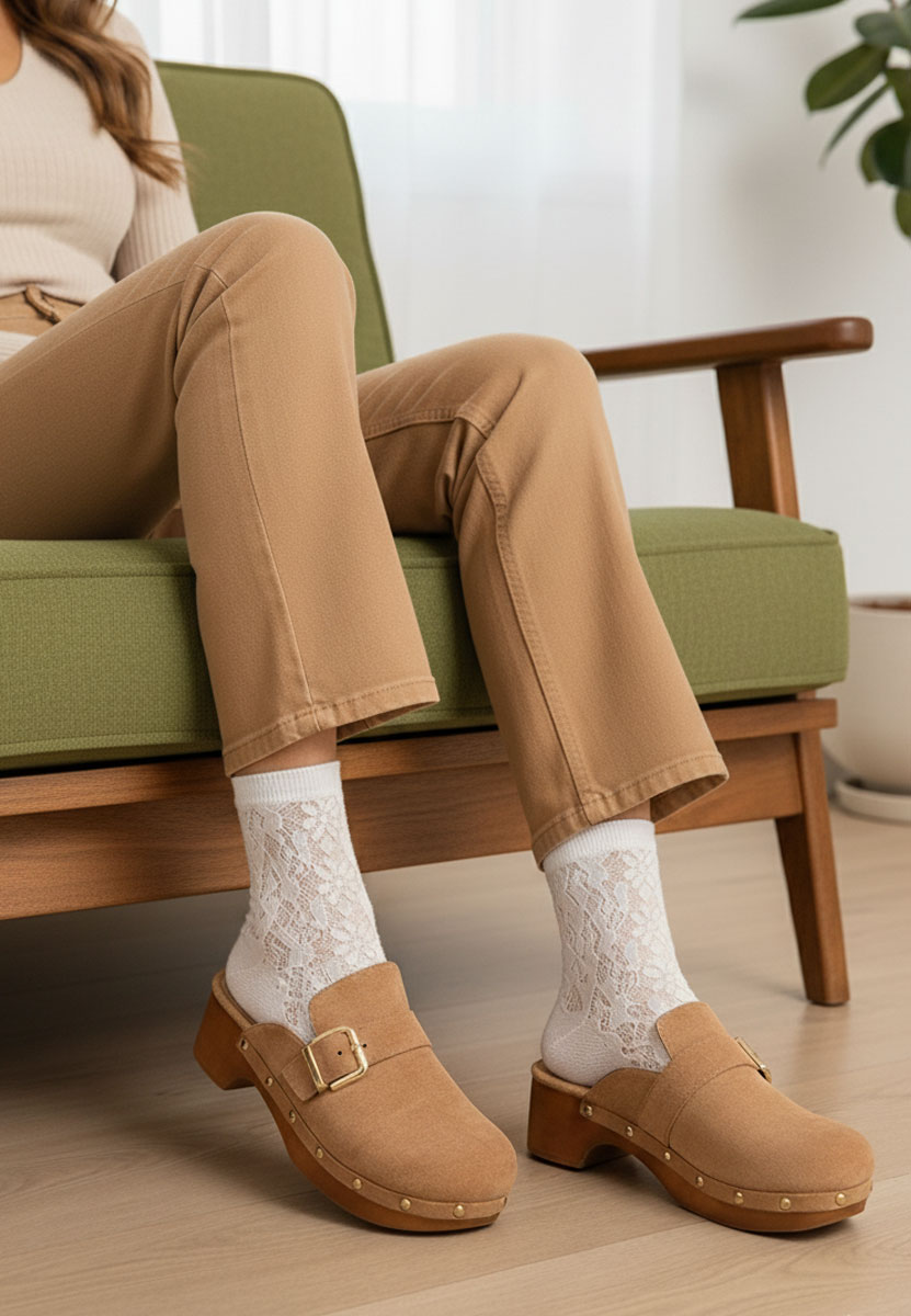 Advika v2 khaki női facipő