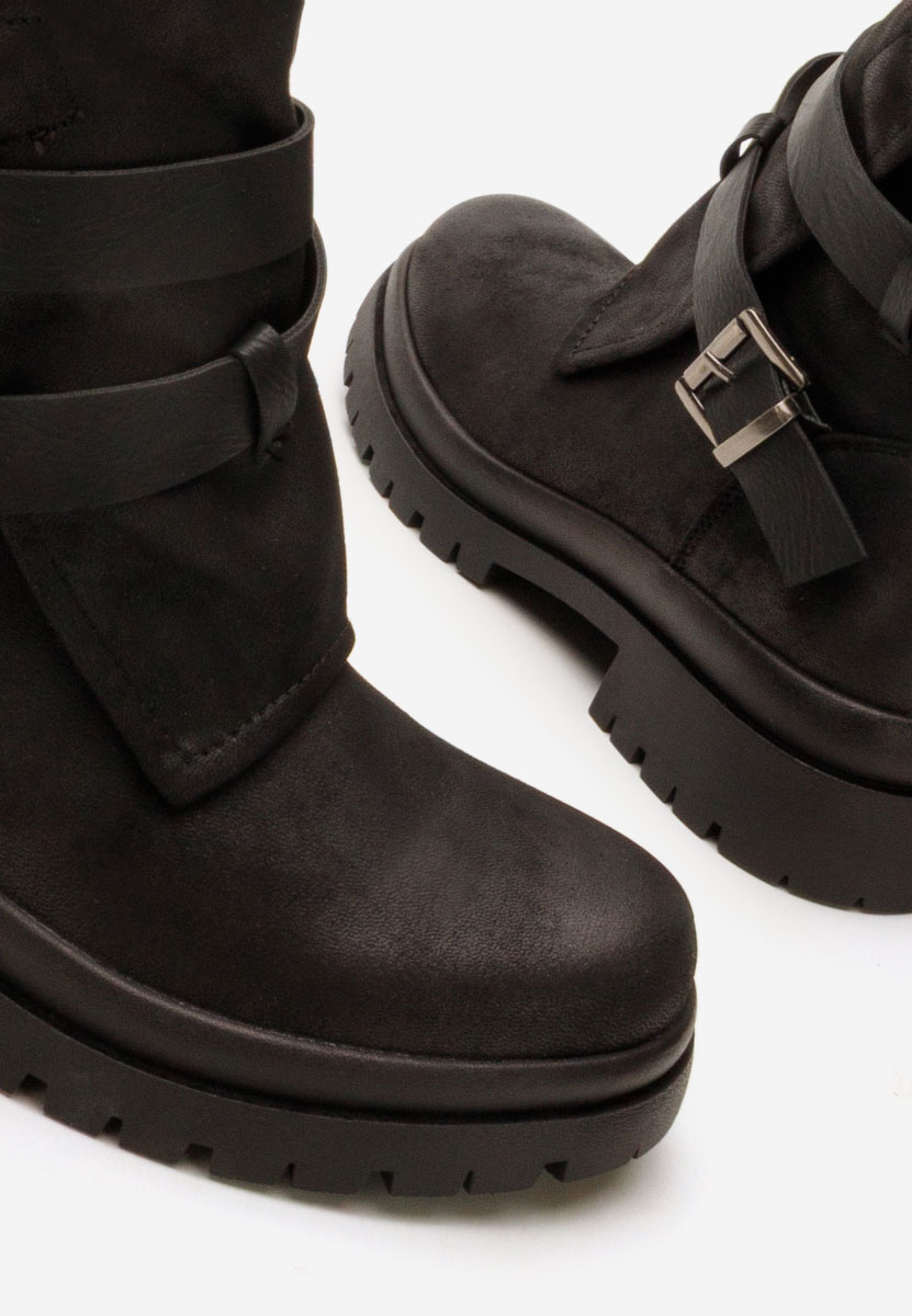 Cariolia fekete női bokacipő