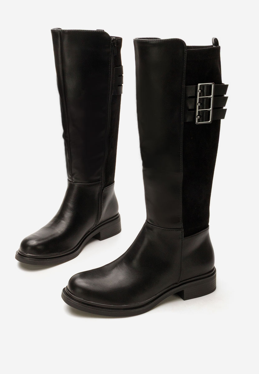 Ludica fekete női csizma