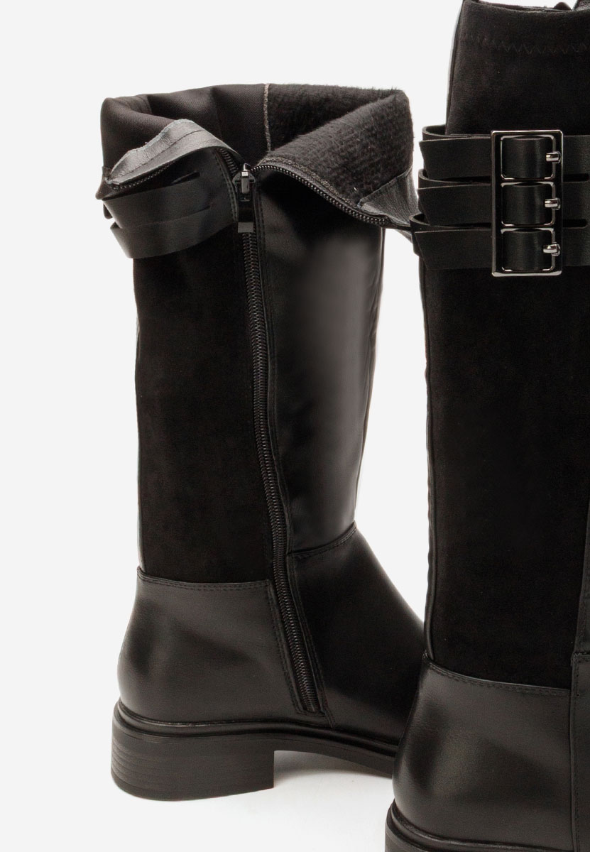 Ludica fekete női csizma