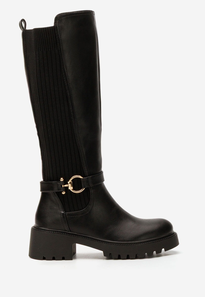 Trisina fekete női csizma