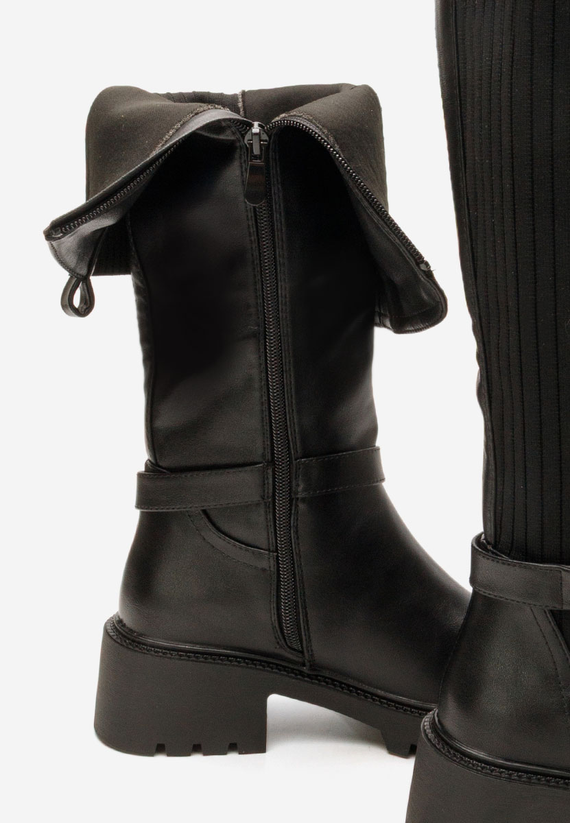 Trisina fekete női csizma