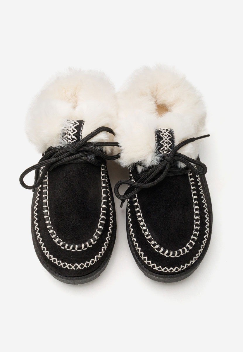 Leainia fekete női facipő