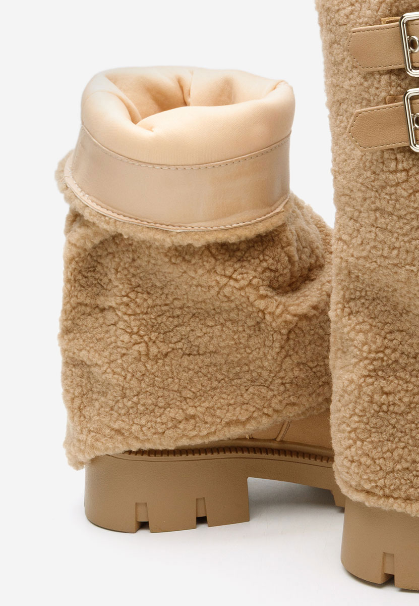 Morina khaki lapos talpú csizma 