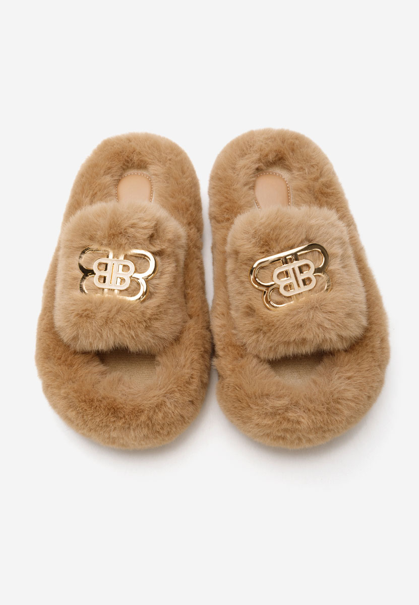 Barea camel telitalpú platform papucs