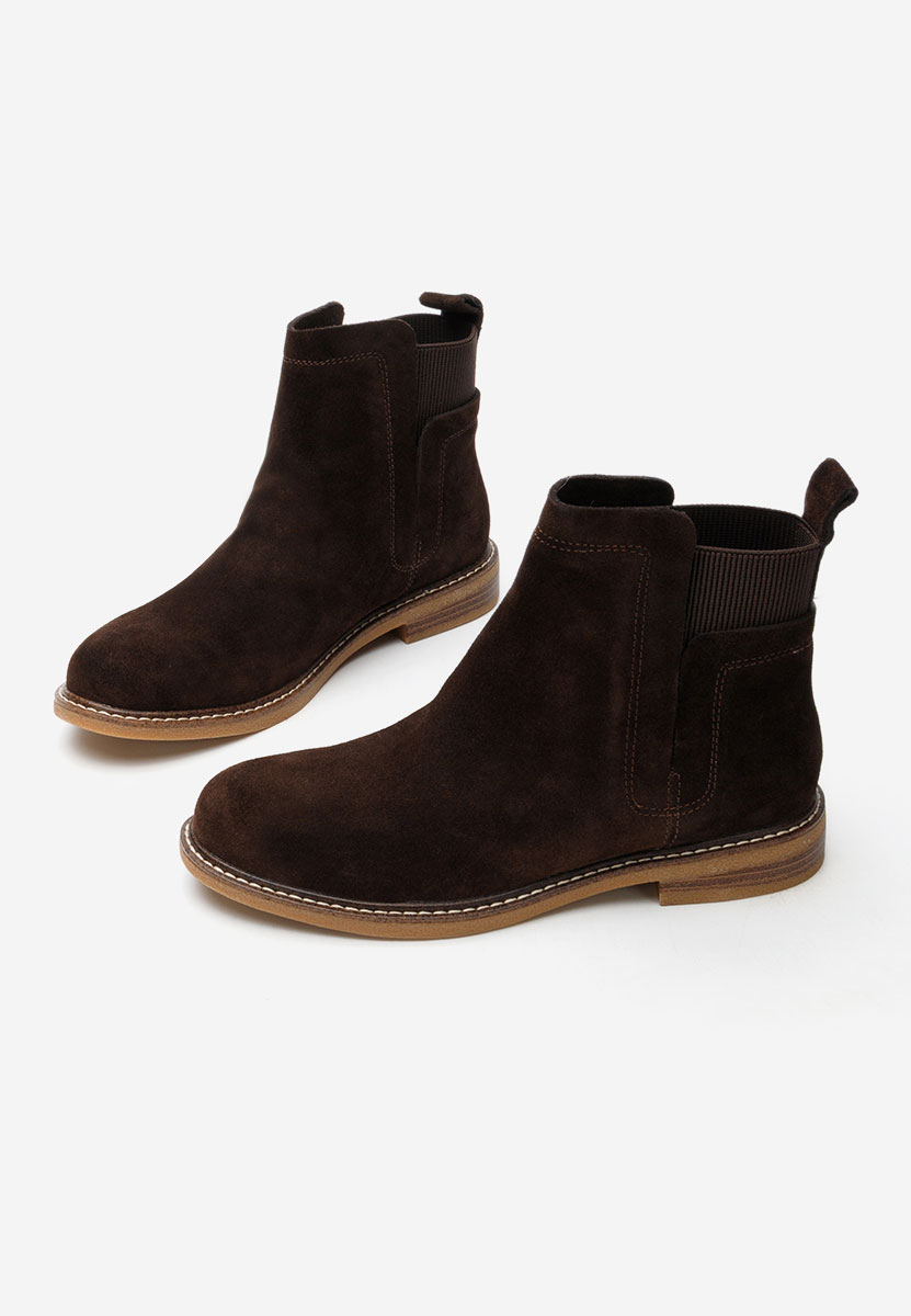 Torrenia v3 barna női bőr bokacsizma