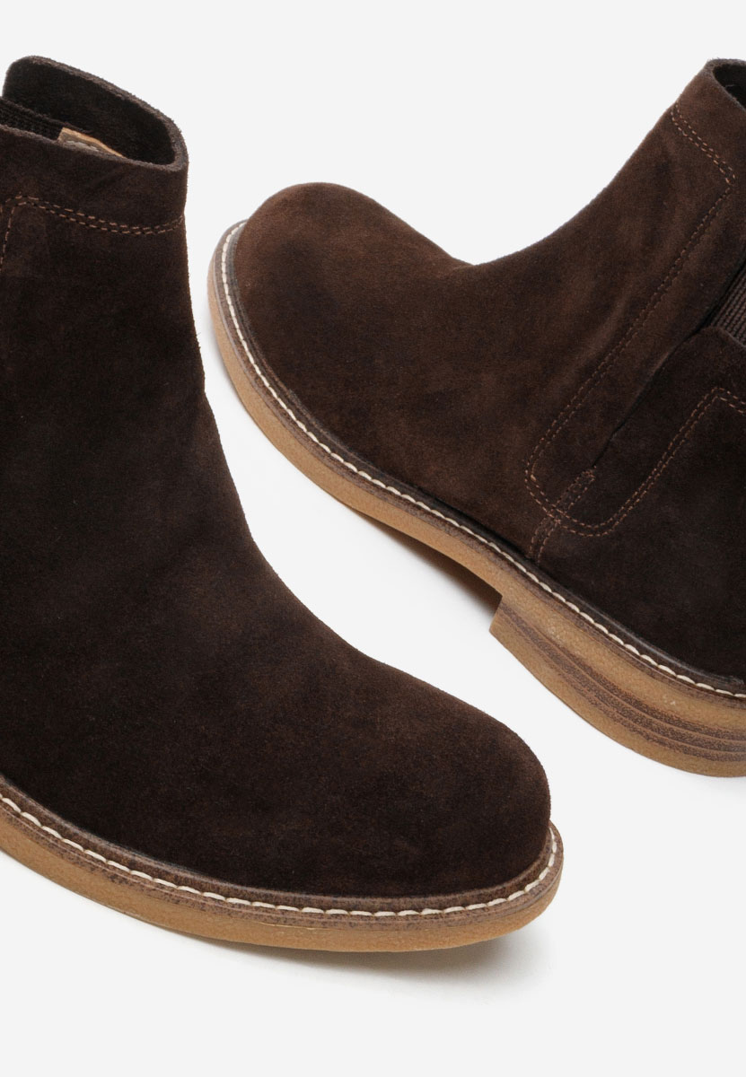 Torrenia v3 barna női bőr bokacsizma