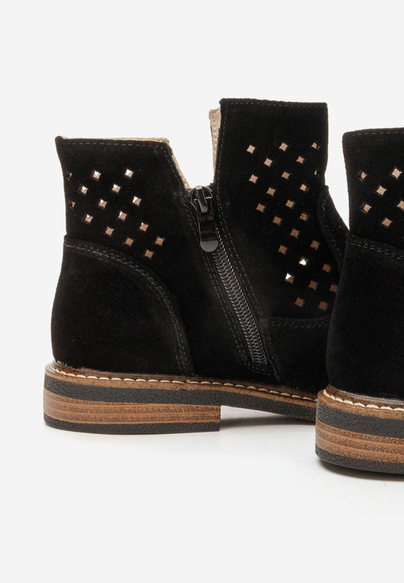 Kellia fekete női bokacipő