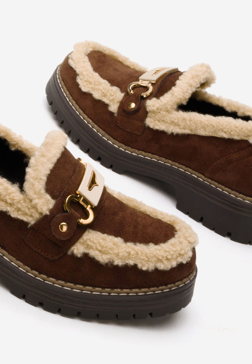 Silvora barna női mokaszín