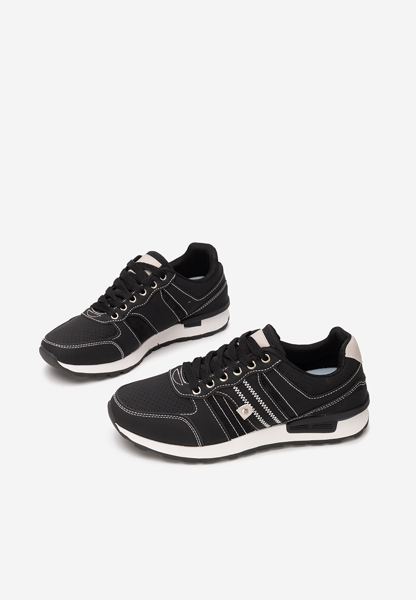 Melcor fekete férfi tornacipő 