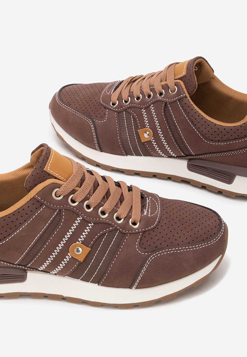 Melcor barna férfi tornacipő 