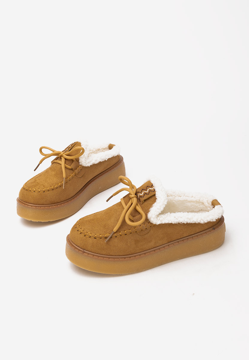 Seloria camel női papucs