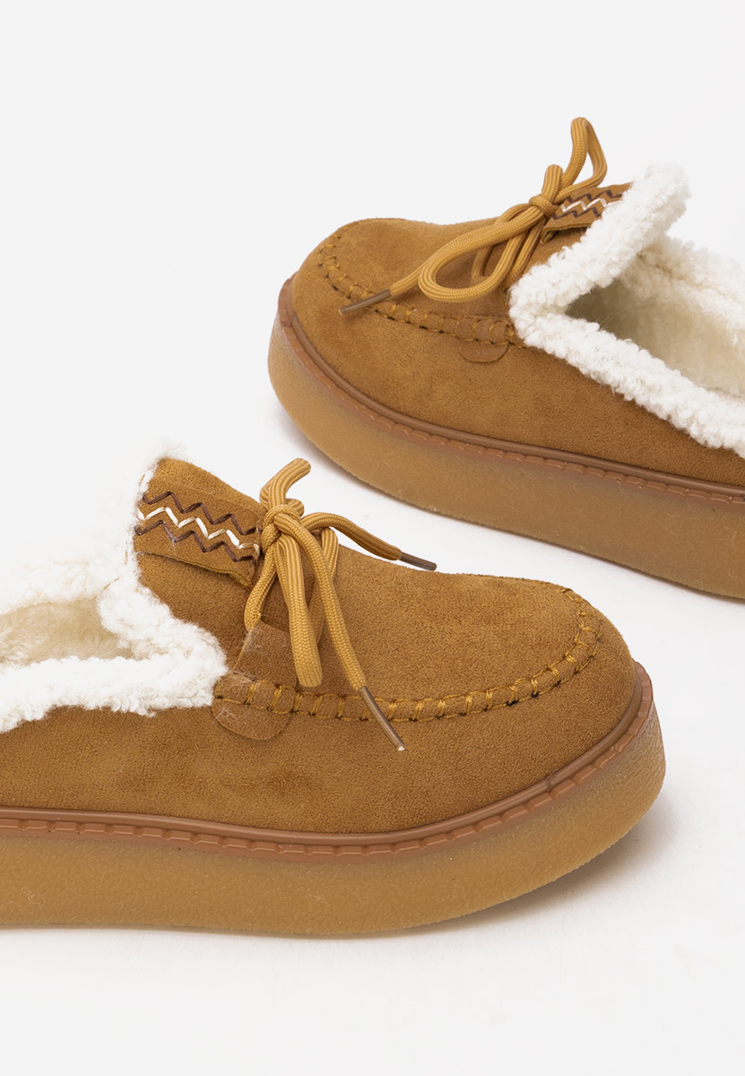 Seloria camel női papucs