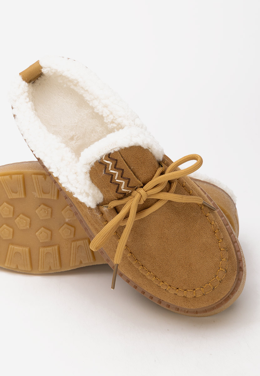 Seloria camel női papucs