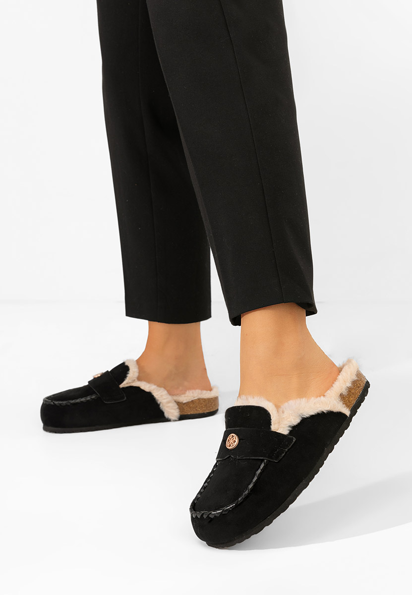 Mirania fekete női papucs