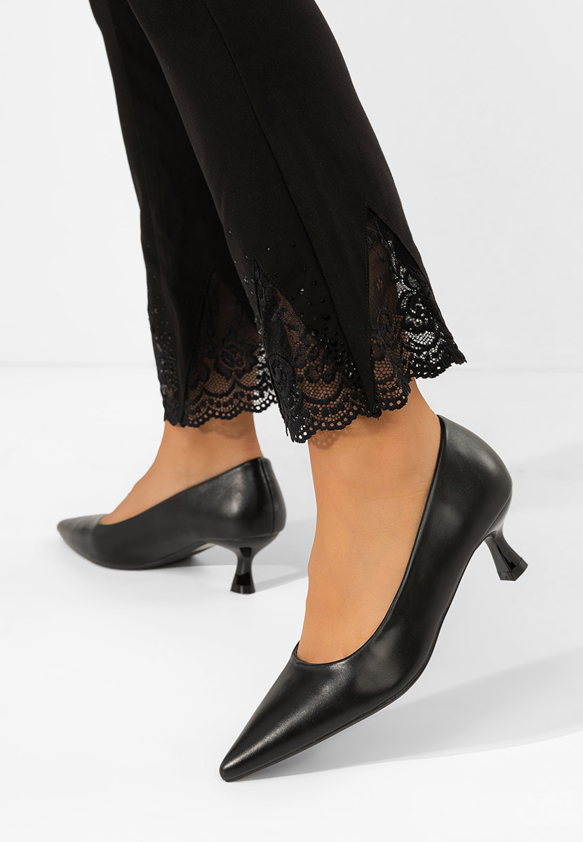 Gra negri lime alacsony sarkú körömcipő