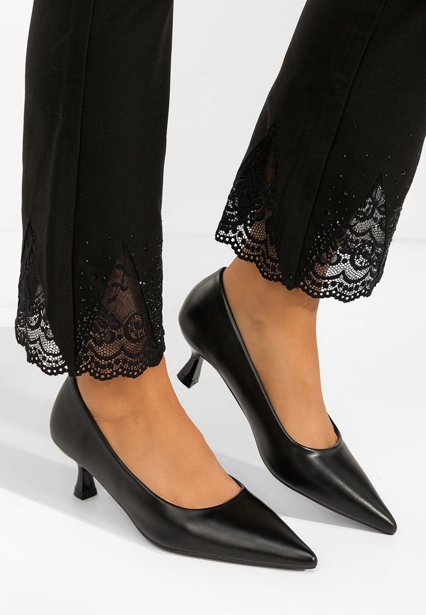 Gra negri lime alacsony sarkú körömcipő