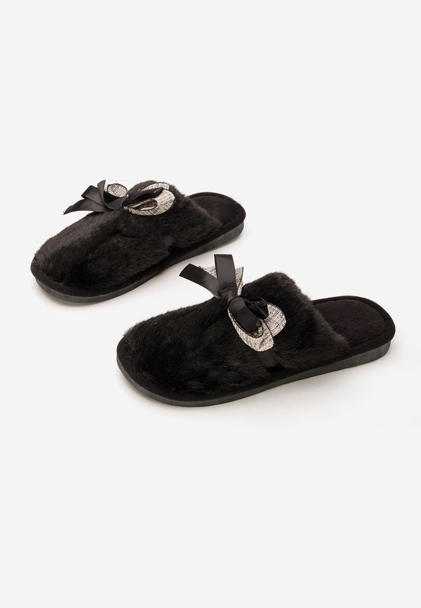 Aviresa fekete női otthoni papucs