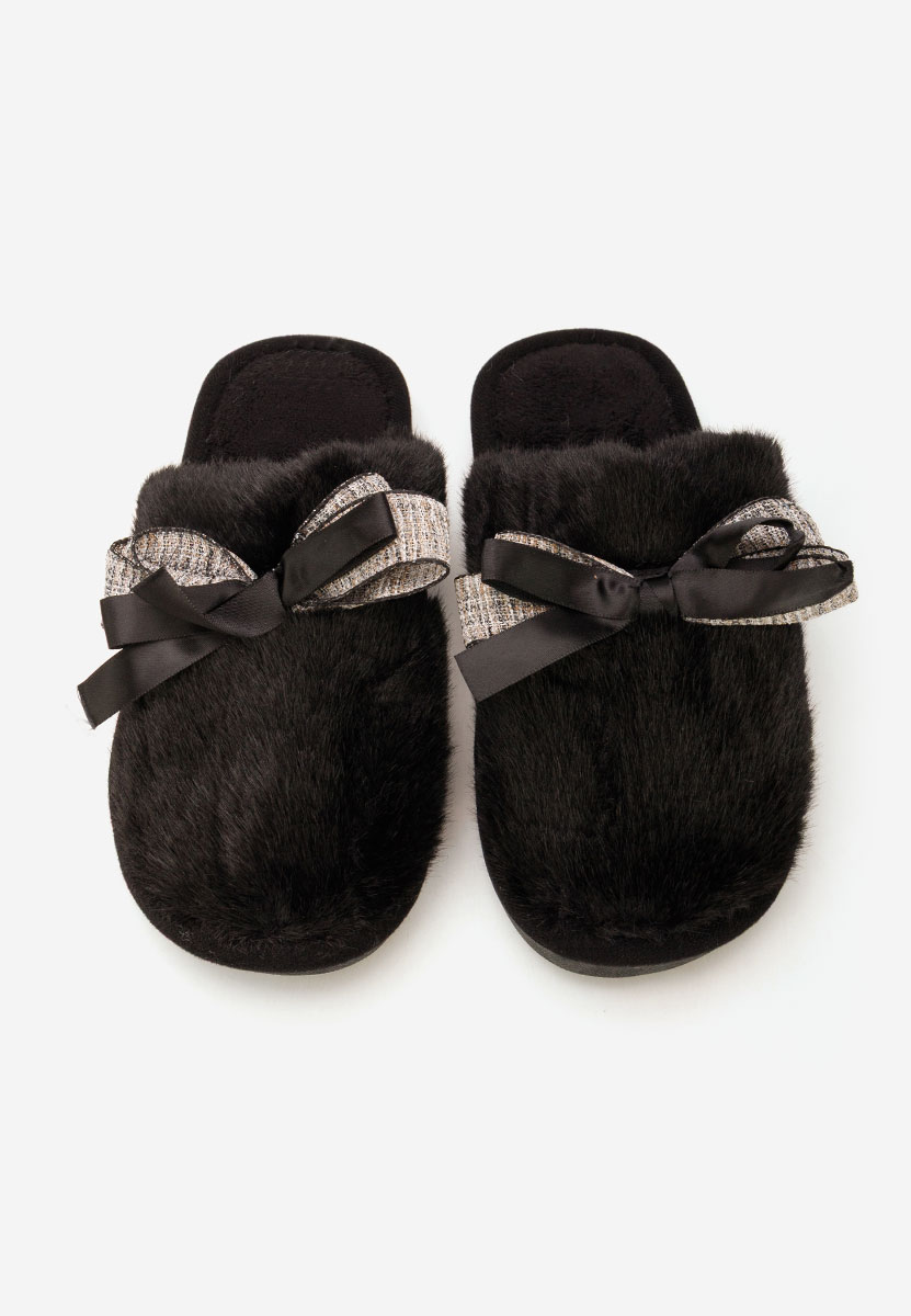 Aviresa fekete női otthoni papucs