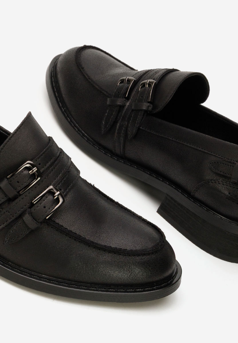 Norisa fekete női mokaszin