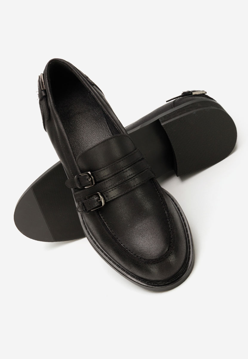 Norisa fekete női mokaszin