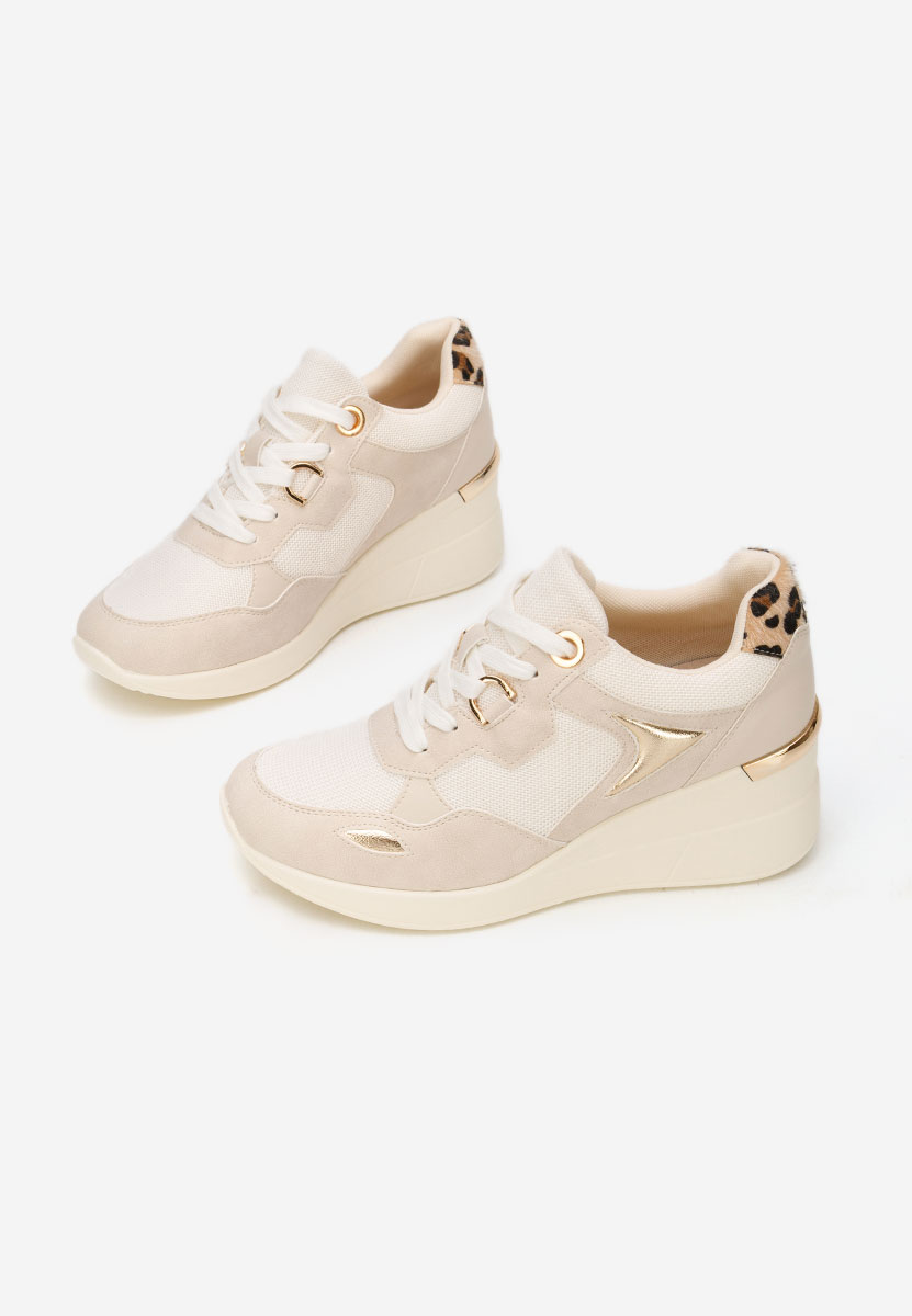 Karlie bézs női tornacipő