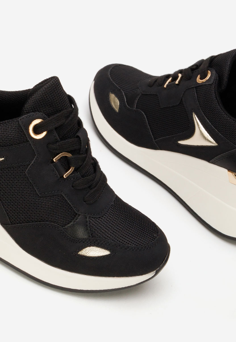 Karlie fekete női tornacipő