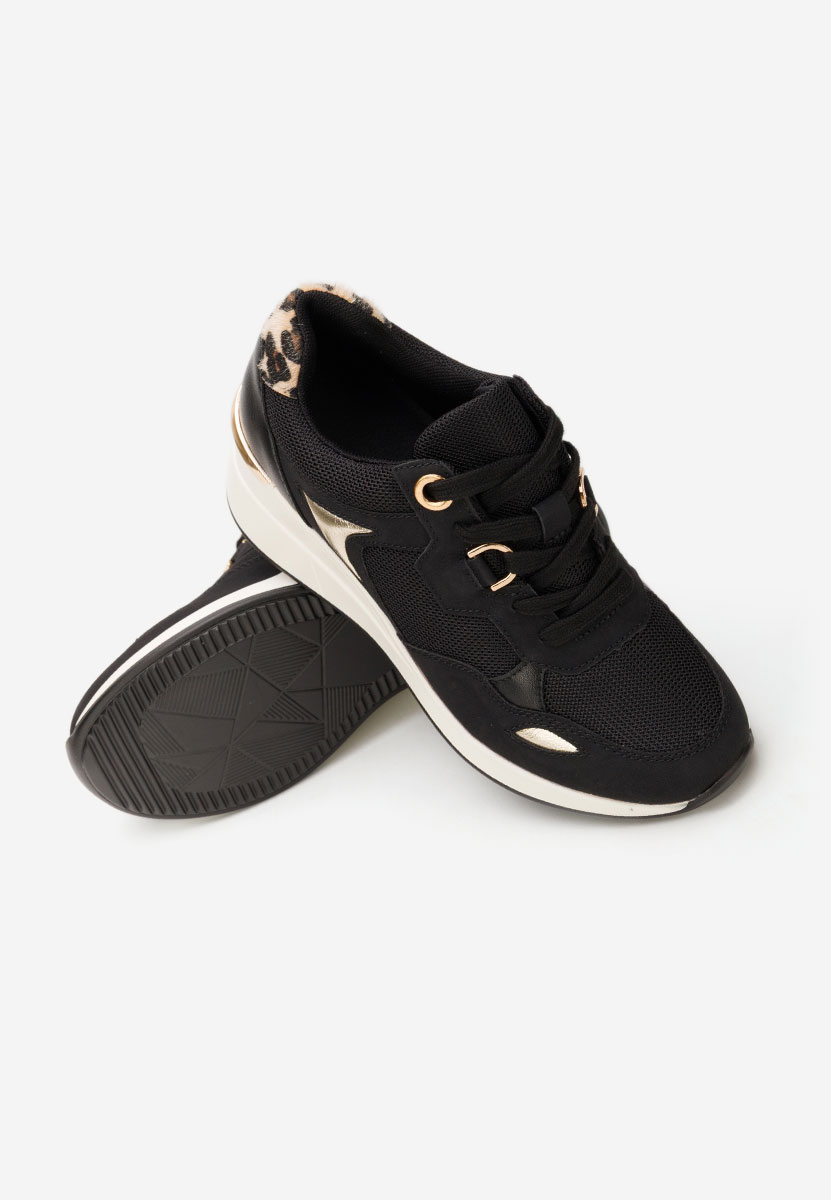 Karlie fekete női tornacipő